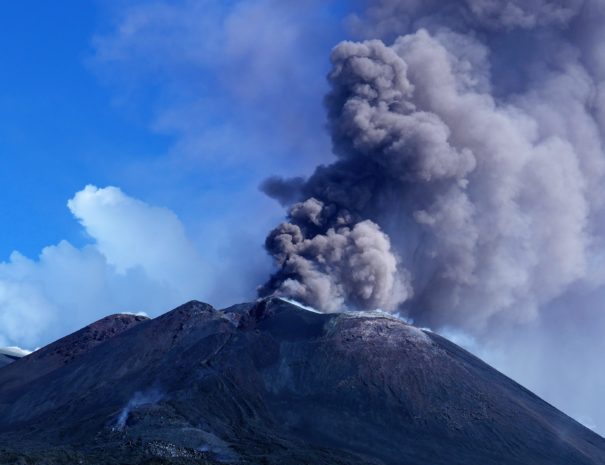 Nuova eruzione Etna 23/08/18